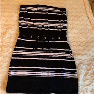 Strapless Mini Dress